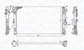 MAGNETI MARELLI BM955 - RAD. IVECO DAILY 99