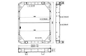 NRF 52077 - RAD. DAF - 400-SERIE BOX (89-93)