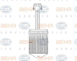 BEHR HELLA SERVICE 5HL351321291 - MOD. ELECTRONICO MB S-CL. (W 220) REAR