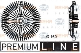 BEHR HELLA SERVICE 8MV376732301 - EMBRAGUE VISCO NISSAN TRADE / L35 / L50 / ATLEON