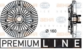 BEHR HELLA SERVICE 8MV376733001 - EMBRAGUE VENT. BMW 3 ( E30 / E36 ) / 5 ( E34 )