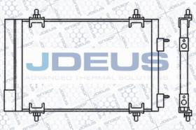 JDEUS 707M56 - CONDENSADOR CITROEN BERLINGO