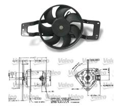 VALEO 698015 - ELECTRO-VENT. RENAULT MEGANE IV Sedán 1.5 dCi 90 (16-).