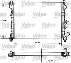 VALEO 731128 - RADIADOR  RENAULT MASTER