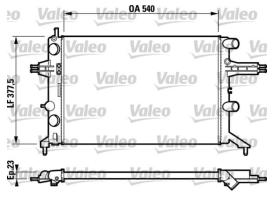 VALEO 732723 - RADIADOR RENAULT LAGUNA