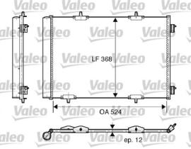 VALEO 818015 - COND. NISSAN INTERSTAR (X70) dCi / RENAULT MASTER II (98-01)