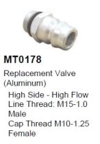 COOL3R MT0178 - OBUS. R134A ALUMINNUM LOW SIDE HIGH FLOW FITTING M13 X 1 THR