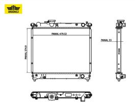 ORDOÑEZ 1020869803 - RAD. CITROEN C-15 ( CON BOTE )