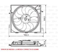 VALEO 696873 - ELECTRO-VENT-MOTOR. CITROEN C5 / PEUGEOT 508