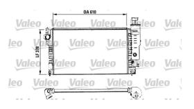 VALEO 730576 - RAD. PEUGEOT 405 II 1.3
