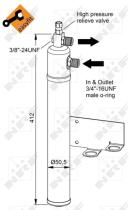 NRF 33365 - FILTRO DESHIDRAT. FORD Transit Connect 02-.