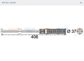 BEHR HELLA SERVICE 8FT351192591 - FILTRO DESHIDRAT. RENAULT.V.I.  PREMIUM 06.11-