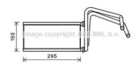 AVA QUALITY TO6714 - CALEFACTOR KIA SORENTO I 02-