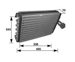 MAHLE AE36000S - EVAP. GRUPO VAG. (A1, IBIZA IV, FABIA III, POLO V) (14-).