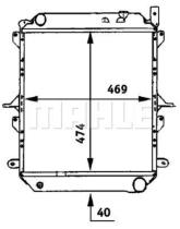 MAHLE CR723000P - RAD. NISSAN CABSTAR E ( TL_, VL_ ) 125,35   125,45   75,28