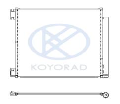 KOYO CD491156 - COND. PSA C4 / Dispatch / Jumpy / 3008 / Expert M/A 10/12-.