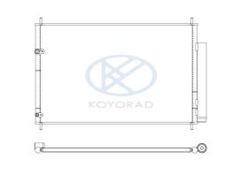 KOYO CD010374M - COND. TOYOTA RAV4 ALL 11/05-