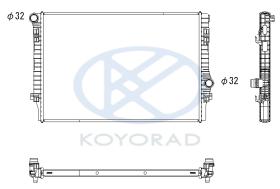 KOYO PL453125 - RAD. GRUPO VAG A3 / Octavia / Golf VII 1.4i / 2.0TDI 04/12-