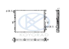 KOYO PL452406 - RADIADOR VOLKSWAGEN TRANSPORTER T5, 03-16