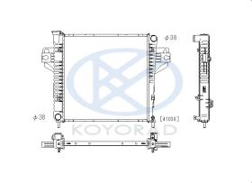 KOYO PL331723 - RAD. CHRYSLER PT CRUISER 2.0I * AUT. 09/99-