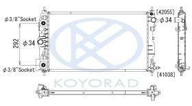 KOYO PL312713 - RAD. CHEVROLET AVEO 1.4  06-.