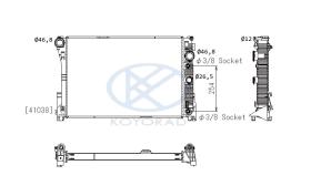 KOYO PL413006 - RAD. MERCEDES C SerieS 1.8/2.5/3.0/2.2 CDi Aut. 01/07- 01/14