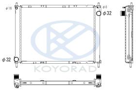 KOYO PL022161R - RAD. NISSAN Terrano II 4WD 2.7 TDic Man.´96-