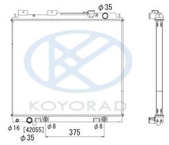 KOYO PL022793 - RAD. NISSAN JUKE 1.5 TDI MAN.06/10-