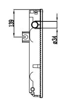 COOL3R 08TO004 - DEP. DER. TOYOTA FORKLIFT ( 444.8 X 85 )