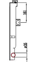 COOL3R 08TO005 - DEP. IZQ. TOYOTA FORKLIFT ( 444.8 X 85 ) + JUNTA