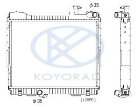 KOYO PL023260 - RAD. NISSAN Note 1.5 dCi Man +/- AC 06/13-