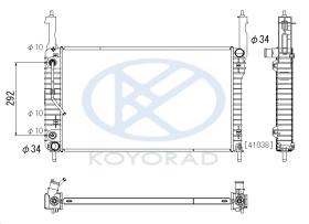 KOYO PL313203 - RAD. CHEVROLET Aveo 1.3 CDTi Man. 07/11 - 12/15