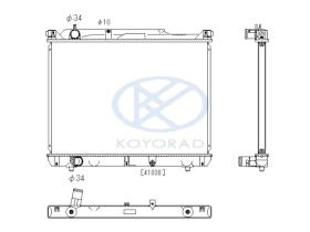 KOYO PL102231 - RAD. CHEVROLET Lacetti 1.4 i * Aut. 08/03-