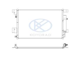 KOYO CD030747 - COND. MITSUBISHI  Pajero Aut. 04/03-05/11