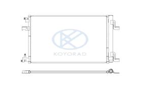 KOYO CD310540 - COND. SUZUKI ALTO / NISSAN PIXO 1.0 M/A 04/09-