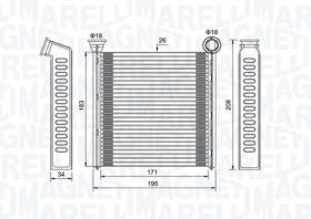 MAGNETI MARELLI BR448 - CALEF. OPEL VIVARO A / RENAULT TRAFIC II