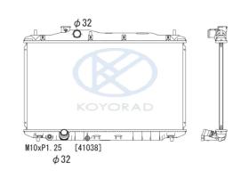 KOYO PL082895 - RAD. HONDA  ACCORD 2.0 CTDI / I-DTEC MAN. 06/08-