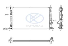 KOYO PL061816 - RAD. MAZDA MX5 / MIATA MAN. 98-