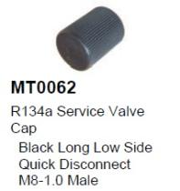 COOL3R MT0062 - R12 SERVICE VALVE CAP BLACK HIGH AND LOW FITTING