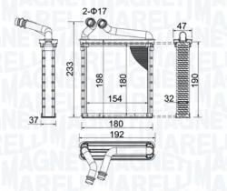 MAGNETI MARELLI BR442 - CALEF. OPEL VIVARO A / RENAULT TRAFIC II