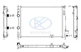 KOYO PL022176 - Rad. Nissan Qashqai 2.0 i aut. 10/06-