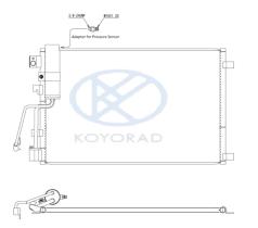 KOYO CD020462 - COND. NISSAN Qashqai 1.6 i / 2.0 10/06-