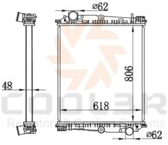 COOL3R DF585 - RAD.V.I. DAF 95 ( Metalico )