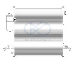 KOYO CD030432 - COND. MITSUBISHI / PSA 4WD Outlander 2.0 DiD * 11/096