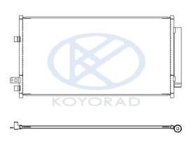 KOYO CD331205 - COND. FORD FIESTA 1.0 ECOBOOST / 1.5 TDCI MAN. 01/17-