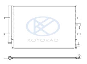 KOYO CD320908 - COND. C-Max 1.6 Man TDCi 10/10-
