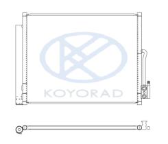 KOYO CD460746 - COND. OPEL Insignia 07/08- / 9-5 05/10-