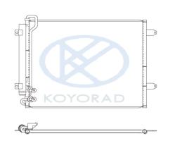 KOYO CD440710 - COND. AUDI A4  IV All * 06/07-