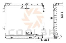 COOL3R 108184082 - RAD. TOYOTA YARIS 06-11 / URBAN CRUISER 09-15