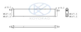 KOYO PL013340 - RAD. TOYOTA Help Cooler Auris 1.8 Petrol Hybrid 10/12-